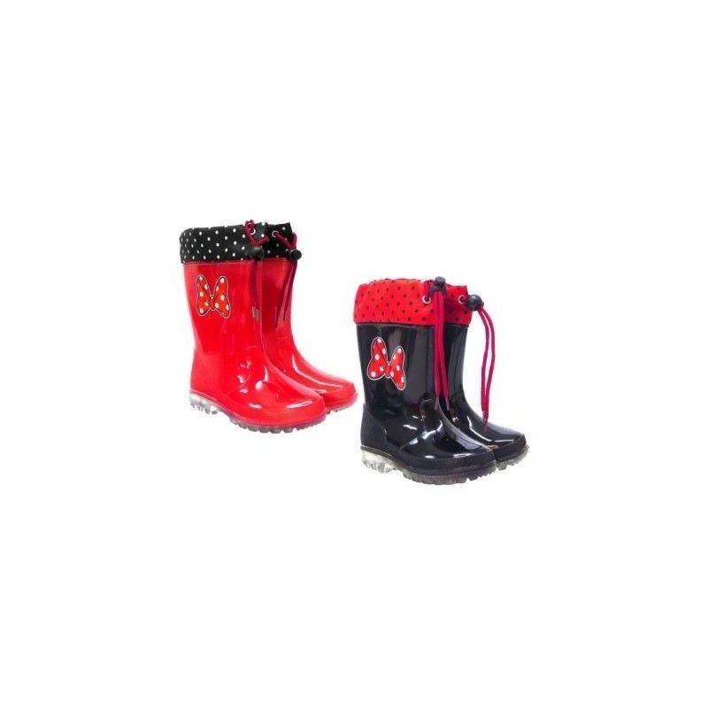 Botas de agua Minnie Mouse negro talla 34