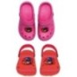 Zuecos ladybug rosa o rojas tallas infantiles