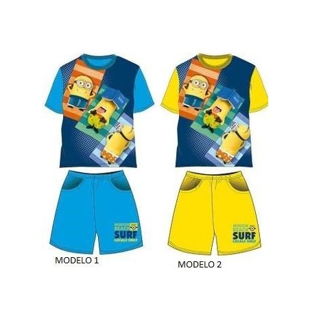 Pijama minnions beach surfEL Informal disfraces