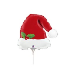 Globo-mini-gorro-de-papa-noel-30-cm-30625192330-GR-19233-B10