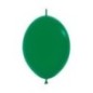 Globo Latex Link-O-Loon 6 Sempertex Fashion Solido Verde Selva 15cm