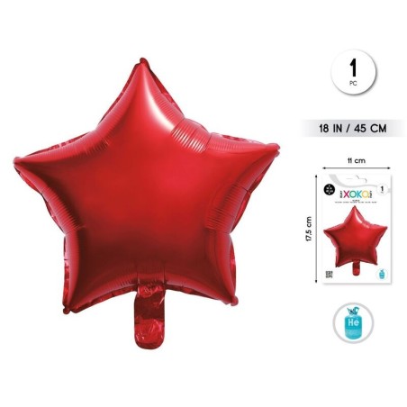 Globo-estrella-roja-45-cm-helio-o-aire-8433584921157-92115