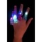 Dedos luminosos con luz 4 uds