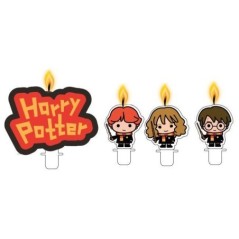 Velas Harry Potter 4 unidades