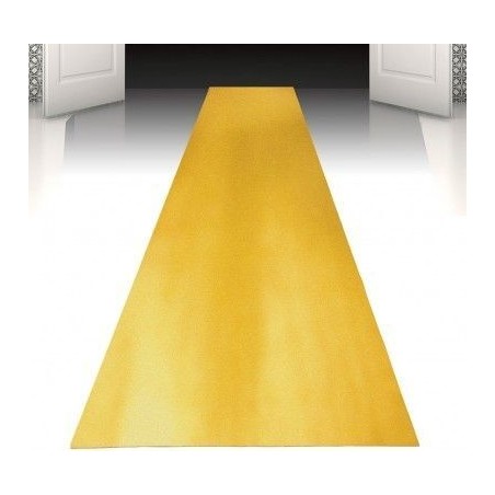 Alfombra oro decoracion 8 450x60 cm