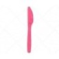 Cuchillos grandes fucsia 15 uds