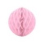 Bola papel nido abeja 30 cm rosa