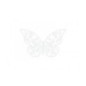 Mariposa decorativa papel, 8x5 cm