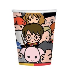 Vasos Harry Potter cumpleaños 8 uds