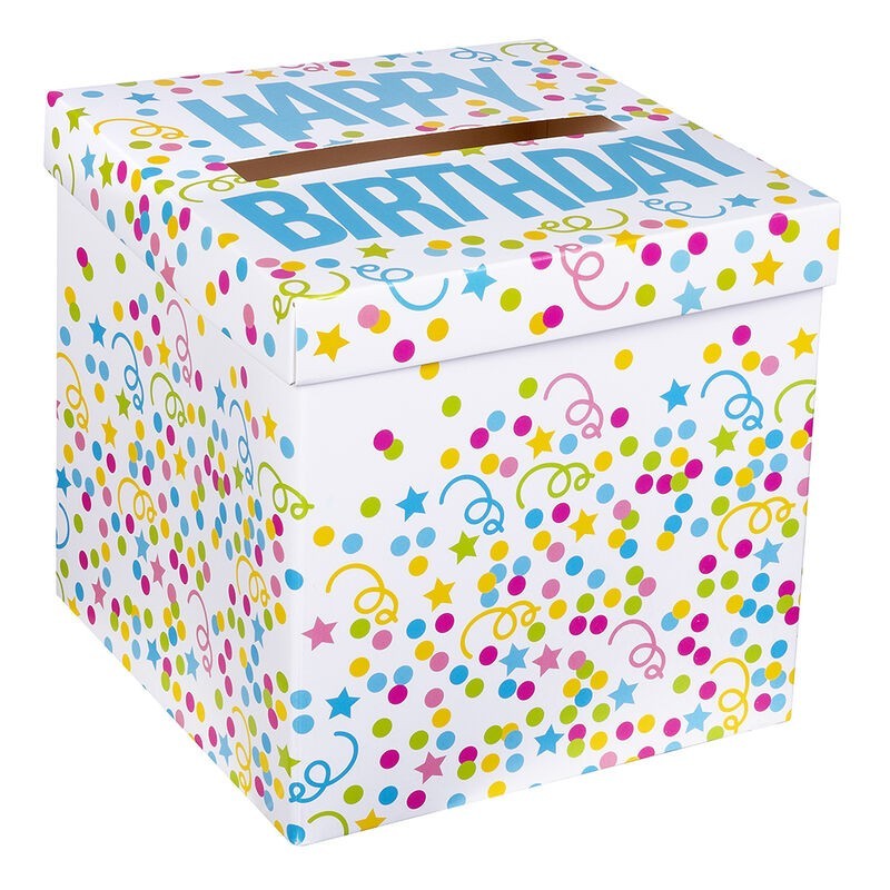 Caja cumpleaños 20x20 cm