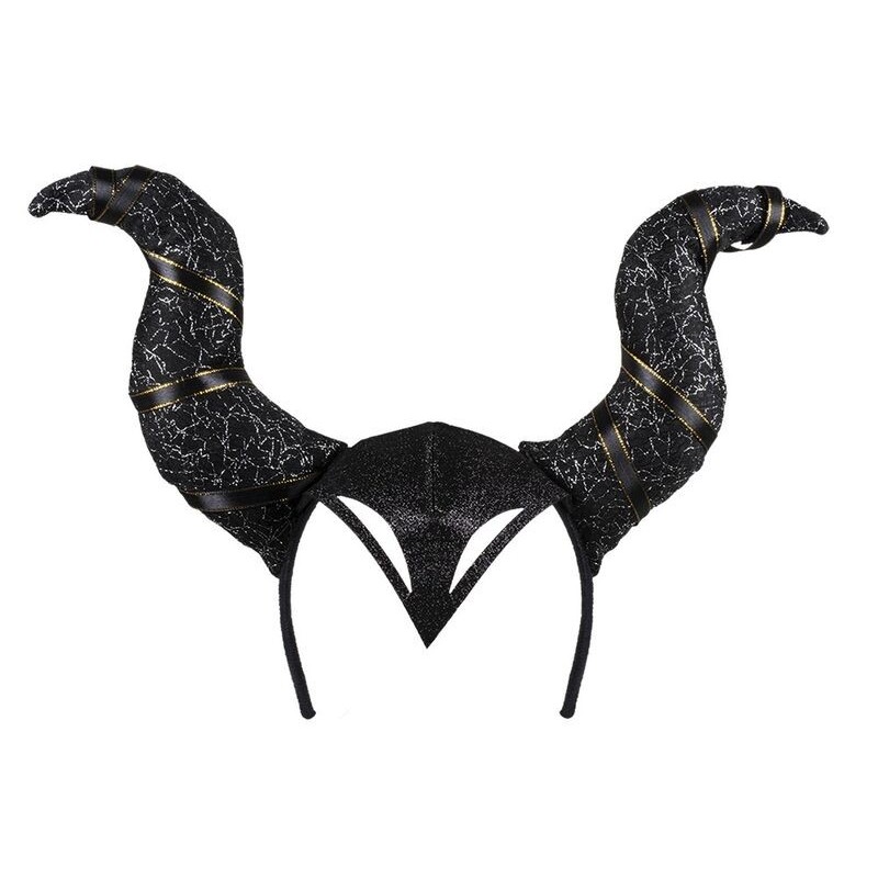 Diadema con cuernosmonia malvada
