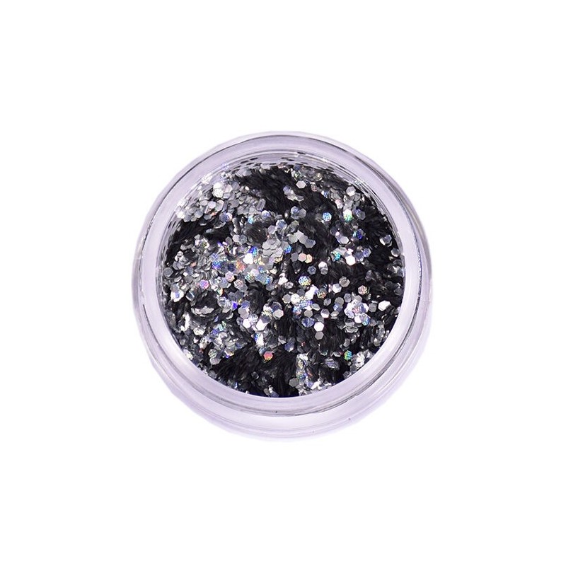 Purpurina glitter cosmetica bio 070 holografica escama