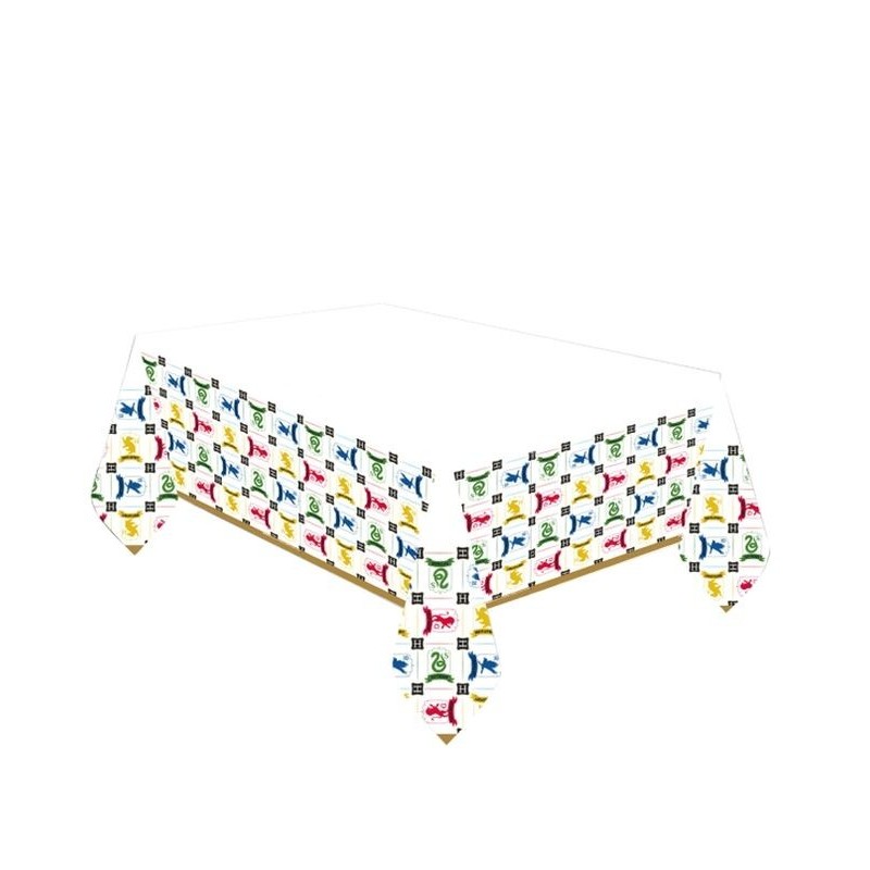 Mantel Harry Potter escudos cumpleaños 180x120 cm