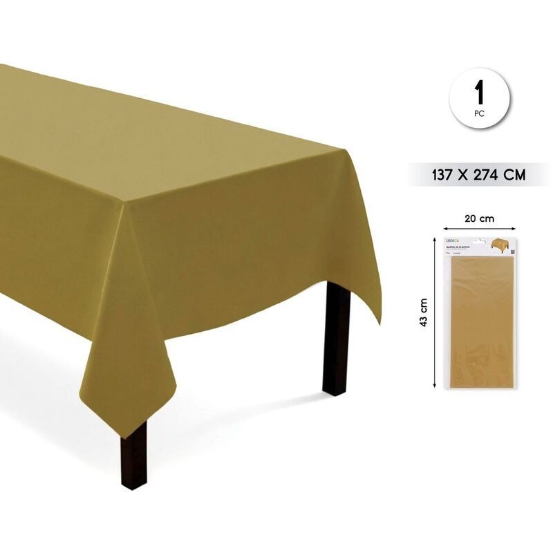 Mantel oro 137x274 cm