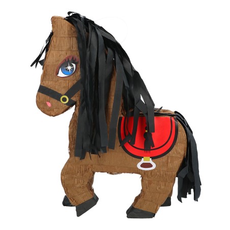 Piñata Caballo para cumpleaños 45x33x8 cm