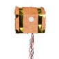 Piñata cofre tesoro pirata 30 x 26 cm Piñata cofre tesoro pirata 30 x 26 cm