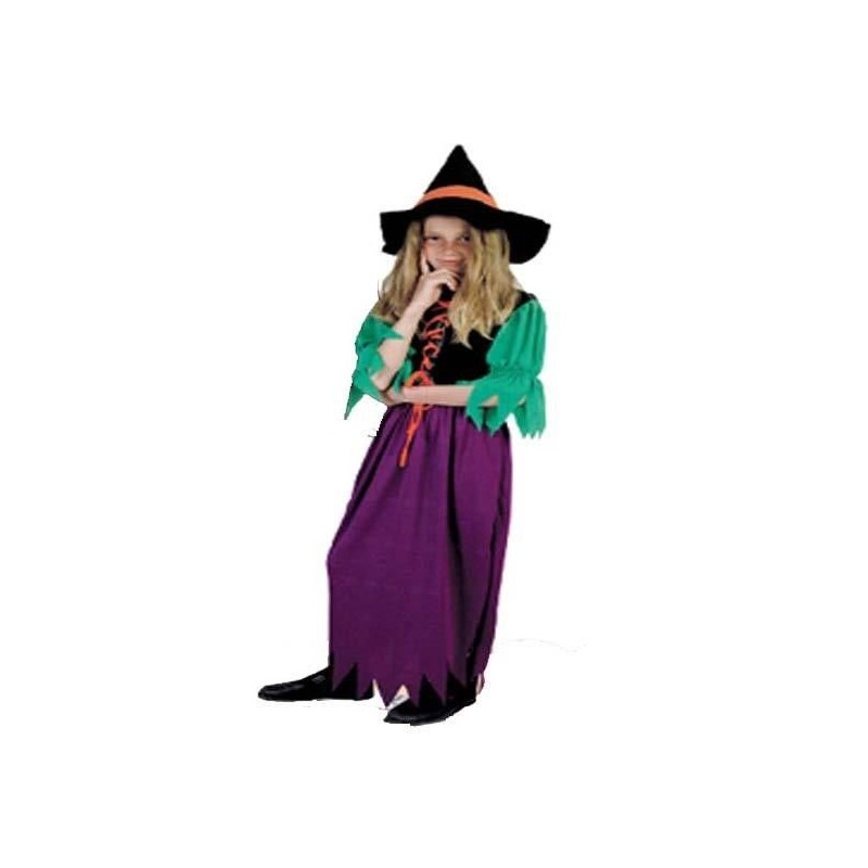 Disfraz bruja 4-6 años niña