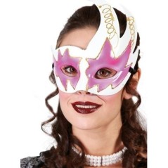 Antifaz blanco moradosigual 12692 8435118259194