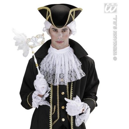 Antifaz blanco con varilla 1800S 8003558180004