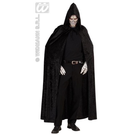 Capa negra con capucha  terciopelo 3266N 8003558326600