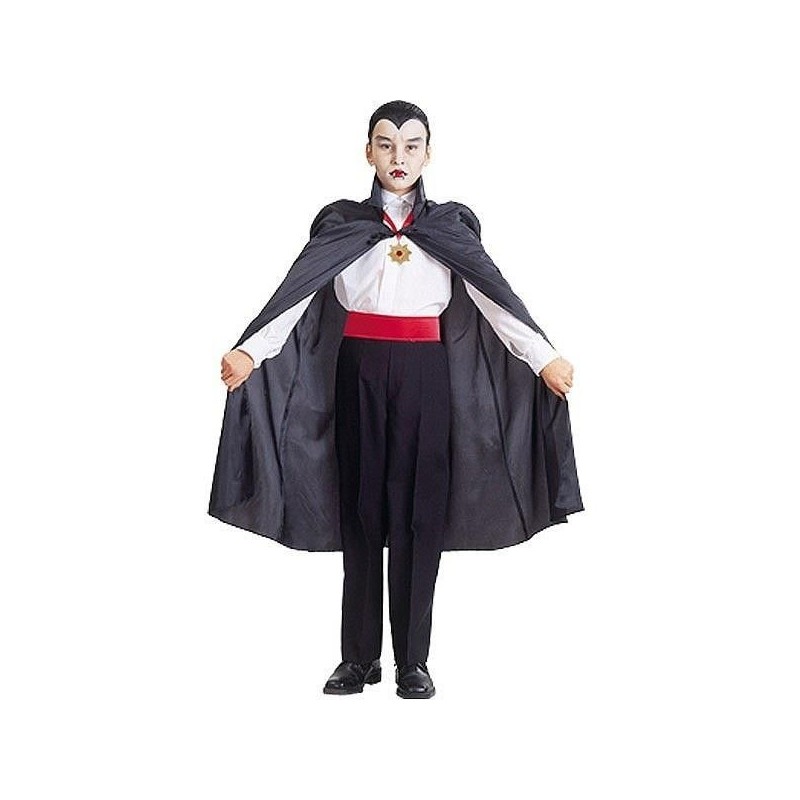 Capa negra 65 cm infantil