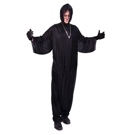 Tunica negra  con capucha 16145 8434077161456