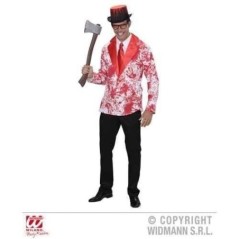 Chaqueta ensangrentada blanca americana phyco m l 1528B 8003558152803