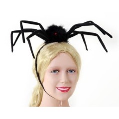 diadema con arana halloween tocado cabeza