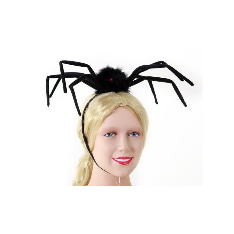 Diadema con araña halloween tocado cabeza
