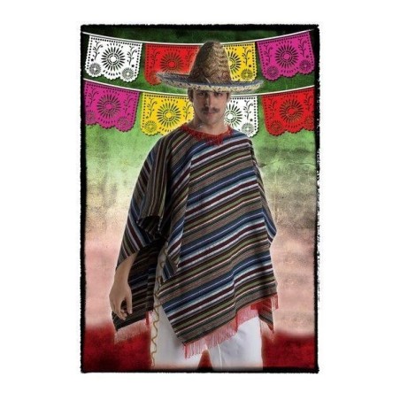 poncho mejicano adulto mexicano