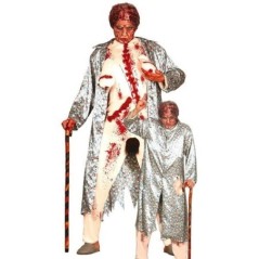 disfraz abuela muerta talla l