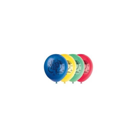 Globos Harry Potter 8 uds 30 cm