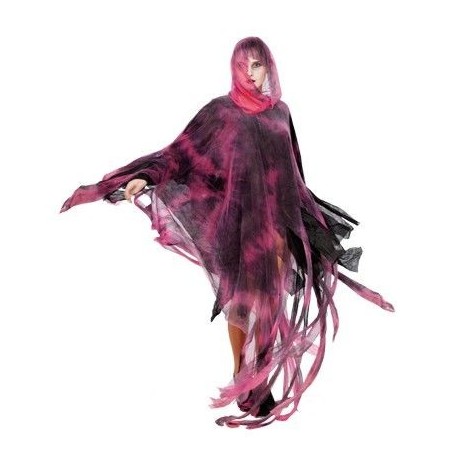 tunica zombie roja poncho 160