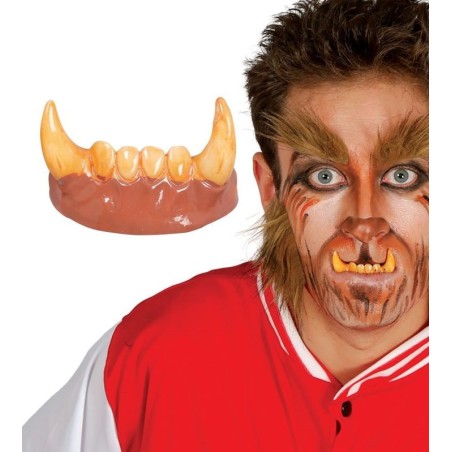 dientes colmillos hombre lob