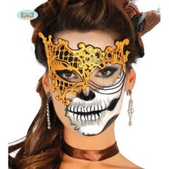 antifaz veneciano de latex estilo retro