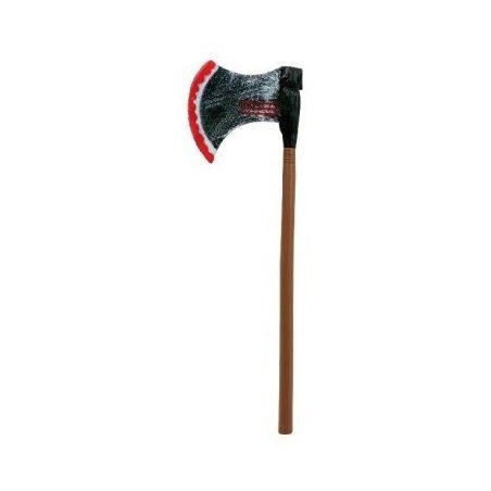 hacha sangrienta 62 cm para halloween