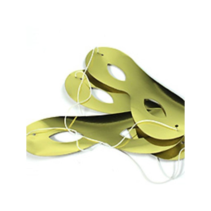 Antifaz oro barato carton lumaline