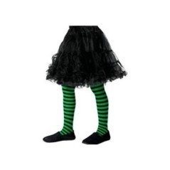 medias a rayas verdes y negras para nina 8 12 anos