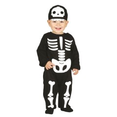 disfraz esqueleto para bebe talla 6 a 12 meses