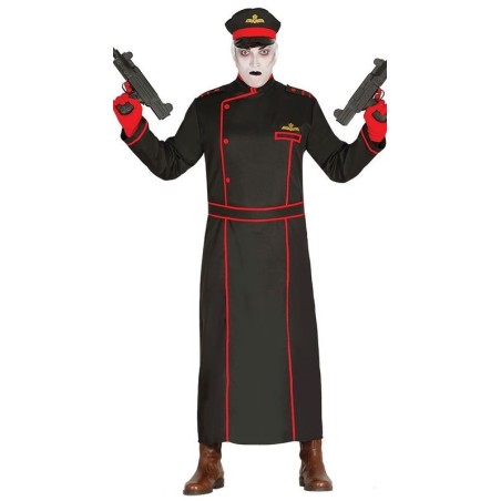 Disfraz militar gotico Bison Street hombre