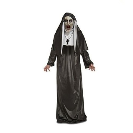 disfraz valak monja fantasma barata para hombre talla l