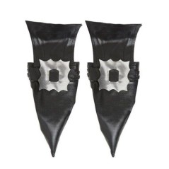 cubrezapatos de bruja con hebilla para mujer