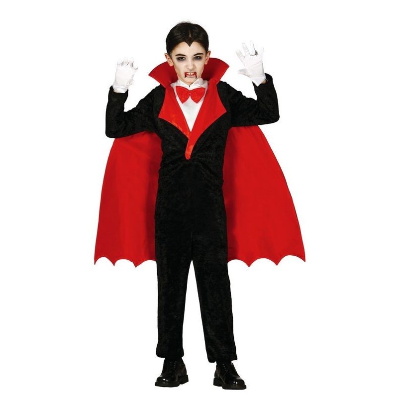 Disfraz vampiro dracula niño tallas