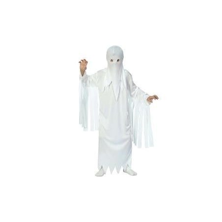Disfraz fantasma blanco infantil talla 7-9 años-El Informal