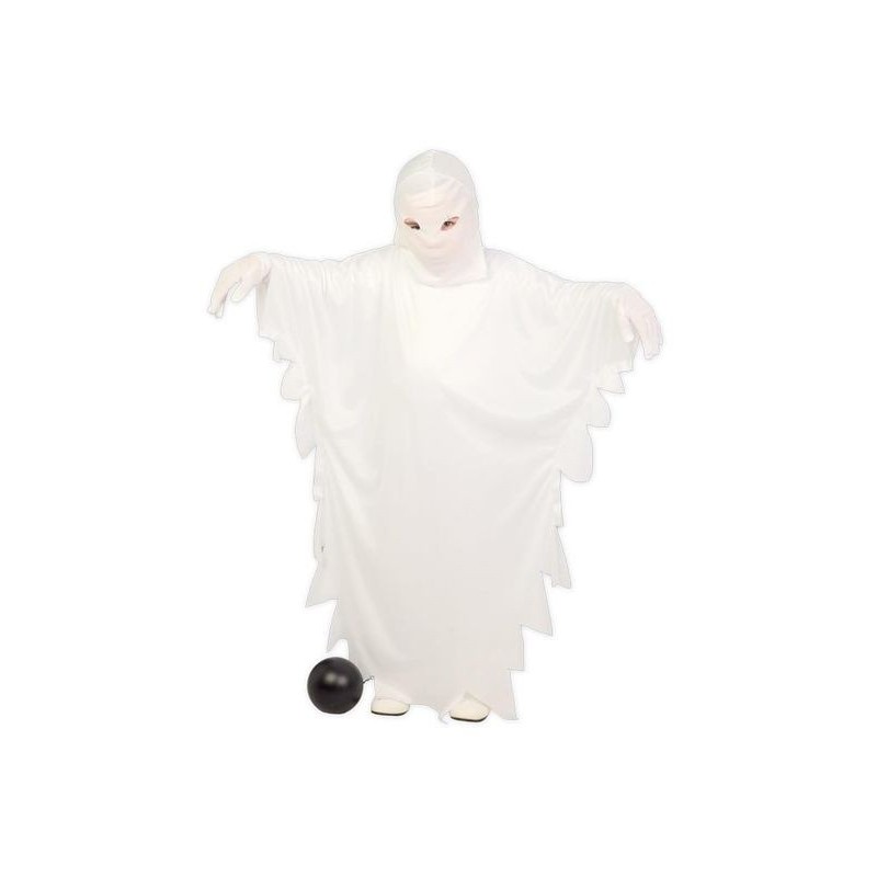 Disfraz fantasma blanco infantil tallas