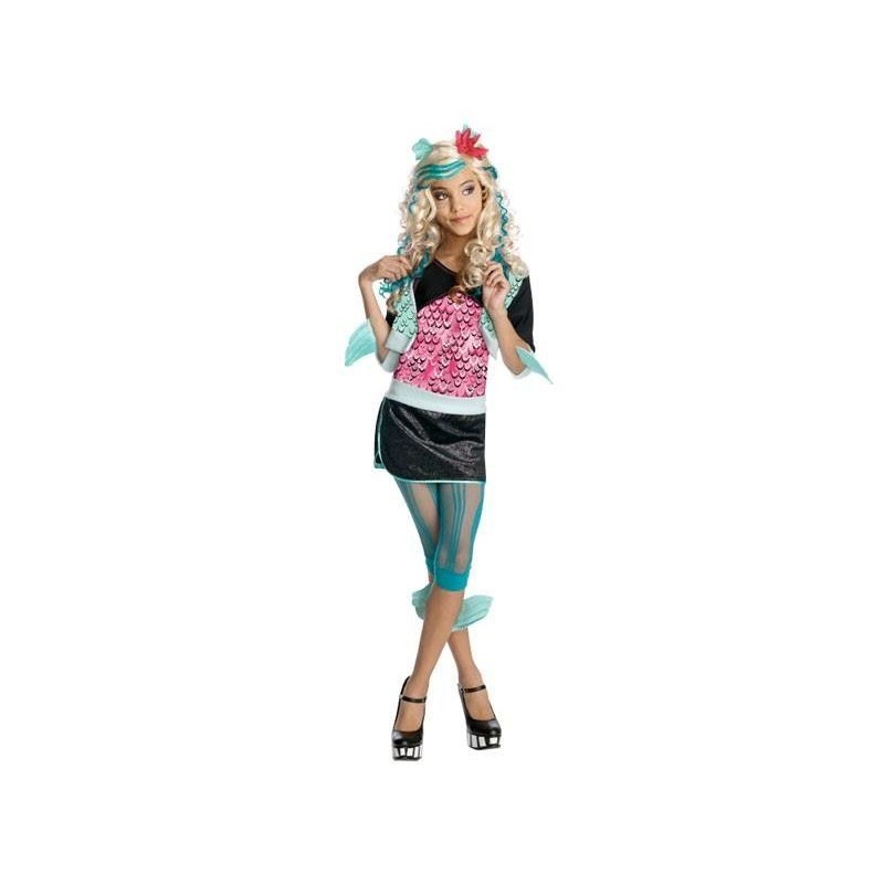 Disfraz Lagoona Blue monster high niña tallas