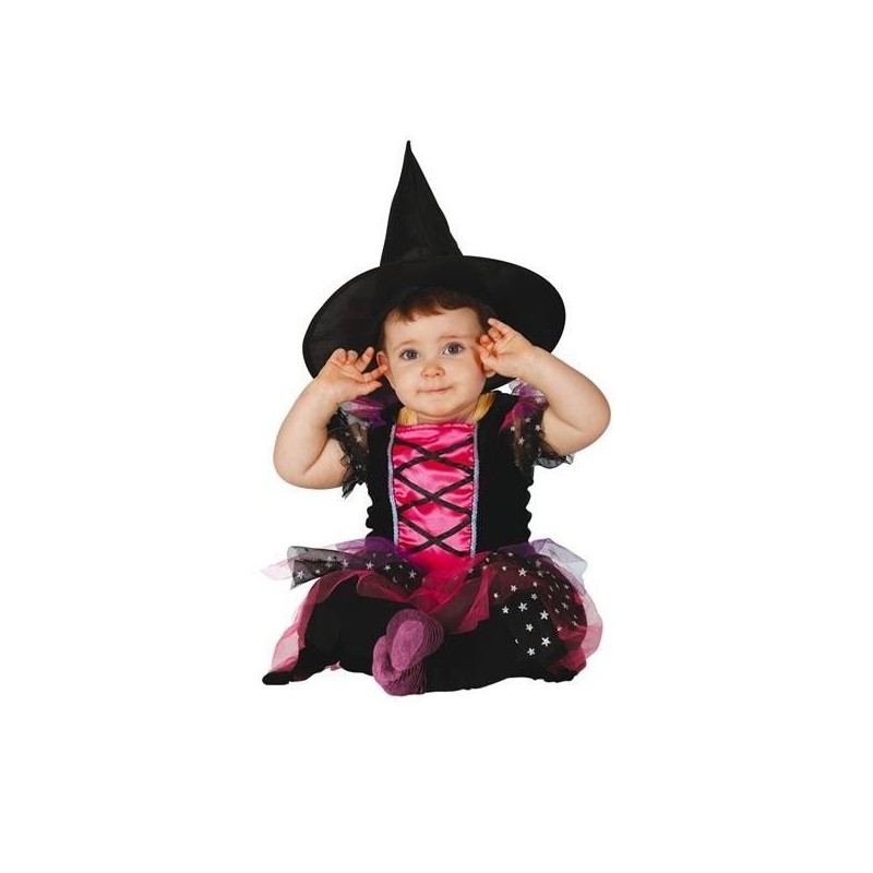DISFRAZ BRUJITA PARA BEBE INFANTIL TALLAS