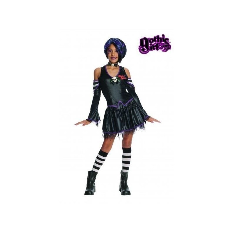Disfraz Malice niña gotica tallas