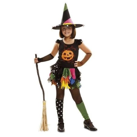 disfraz brujita calabaza nina bruja varias talla 5 6 anos