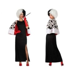 disfraz cruela mujer villana dalmatas tallas xs s